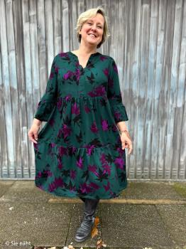 Preview: Viskose Acer Petrol/Beere von Swafing by Thorsten Berger